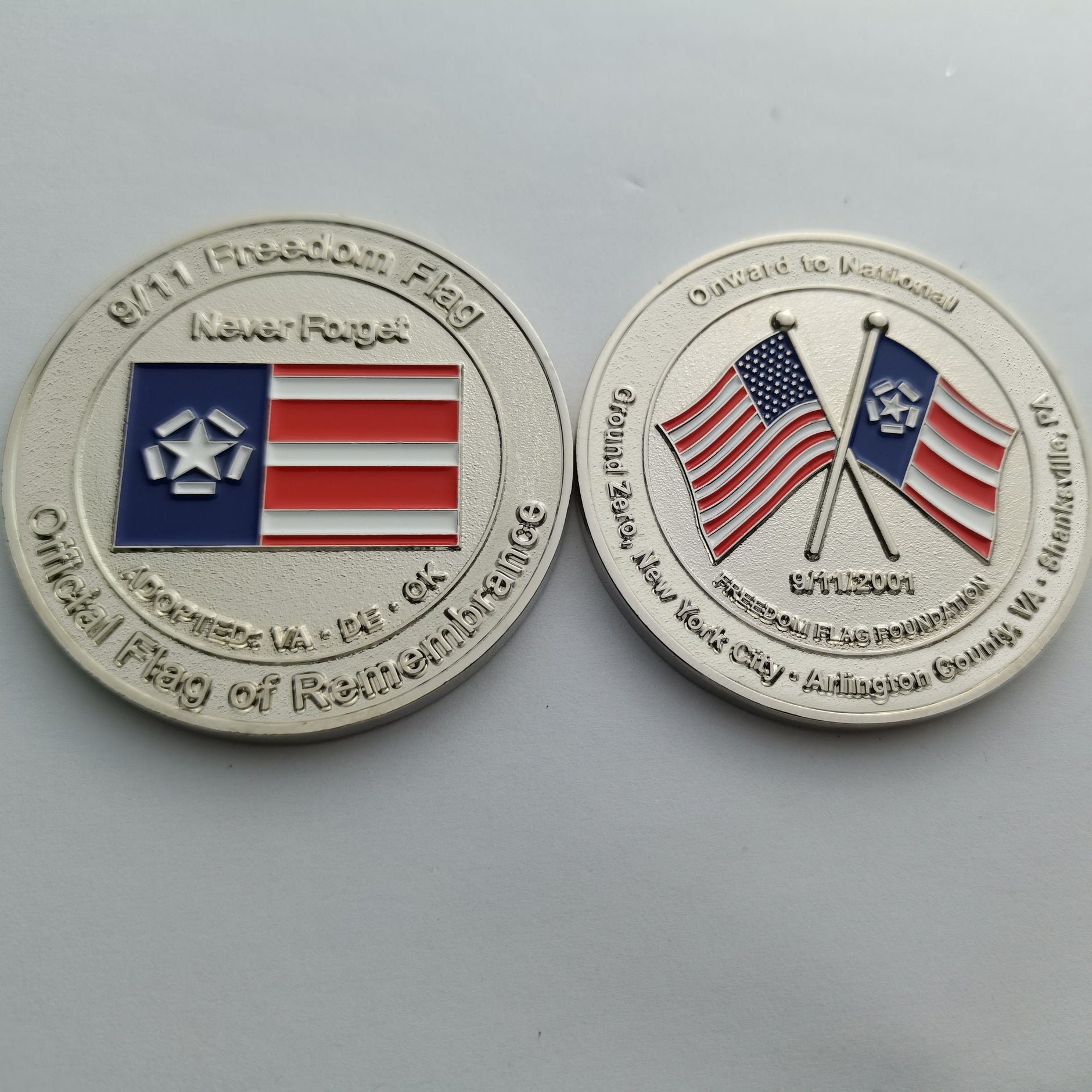 Freedom Flag Standard Coin - Gates Flag & Banner